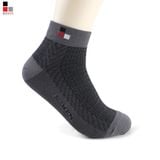 Hộp 3 Đôi Tất Nam Công Sở Cotton Cổ Trung Kháng Khuẩn Khử Mùi Bizmen - JK.01