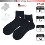 Tất Nam Công Sở Cotton Cổ Trung Kháng Khuẩn Khử Mùi Bizmen - CO.01