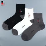 Tất Nam Cổ Trung Công Sở Sợi Bamboo (sợi Tre) Tự Nhiên Kháng Khuẩn Khử Mùi Bizmen - BO.01