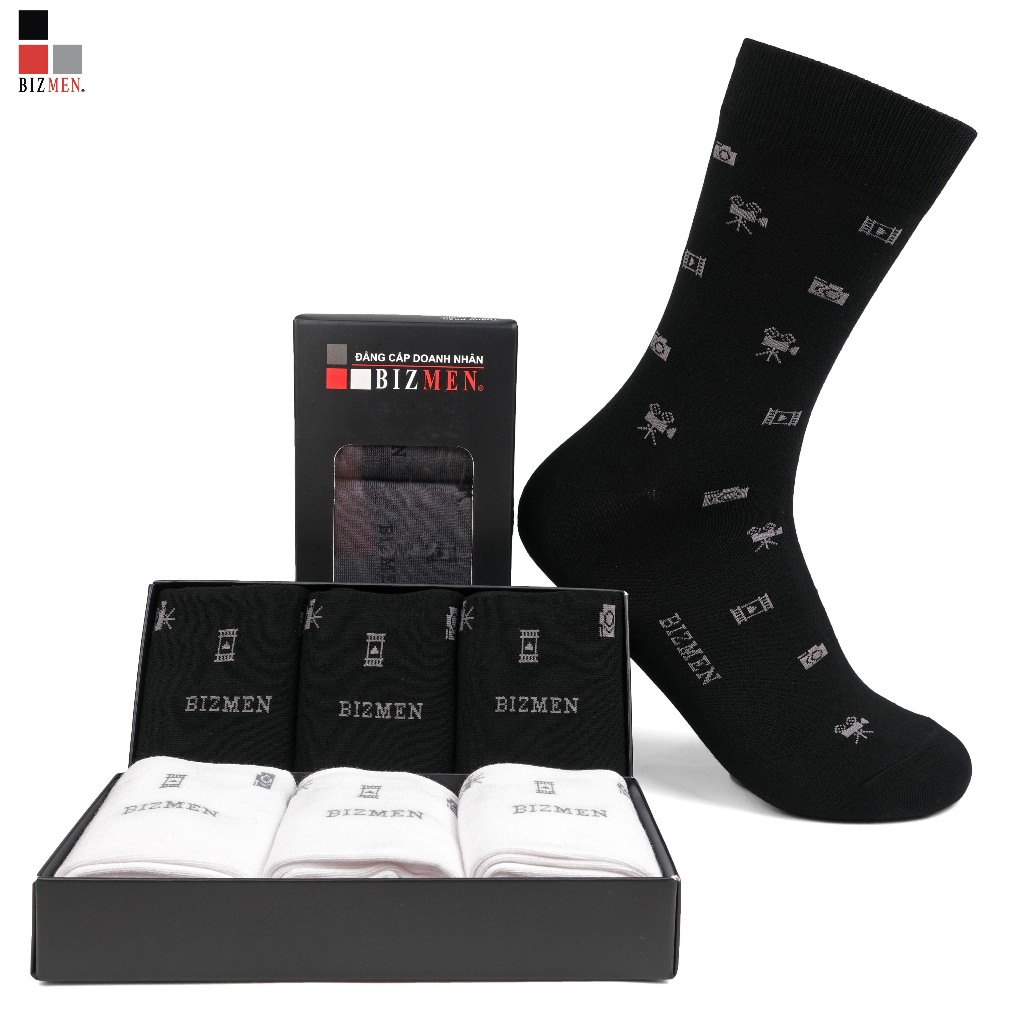 Tất, Vớ Nam Cotton Thể Thao Mạnh Mẽ Thoáng Khí, Kháng-Khuẩn-Khử Mùi Melange - MC.05.01