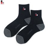 Tất, Vớ Nam Thể Thao Xù, Siêu Dày Cổ Trung Cotton, Kháng Khuẩn Khử Mùi Bizmen - CST.02