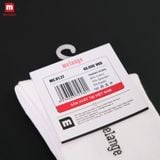 Tất Vớ Trắng Basic Cao Cổ Cotton Nam Nữ Melange Co Giãn 4 Chiều - MC.01.27