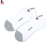 Tất Nam Cổ Ngắn Công Sở Cotton Kháng Khuẩn Khử Mùi Bizmen – CSP.07