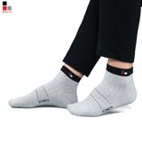 Tất Nam Cotton Cổ Trung Công Sở Thể Thao Kháng Khuẩn Khử Mùi Bizmen - CSP.08