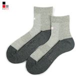 Tất Nam, Vớ Nam Thể Thao Cotton Cổ Trung Kháng Khuẩn Khử Mùi Bizmen - CSP.01