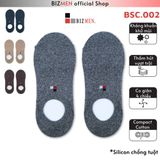 Tất Nam Cổ Ngắn Công Sở Cotton Bizmen Tất LườI Kháng Khuẩn, Khử Mùi BSC.002
