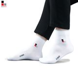 Tất Nam Công Sở Cotton Cổ Trung Kháng Khuẩn Khử Mùi Bizmen - CO.04