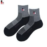 Tất, Vớ Nam Xù, Siêu Dày Thể Thao Cổ Trung Cotton, Kháng Khuẩn Khử Mùi Bizmen - CST.01