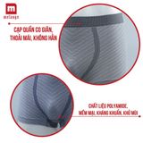 Combo 3 Quần Lót, Quần Sịp Boxer Nam Melange Siêu Co Giãn, Thoáng Khí, Mềm Mại - FOR01