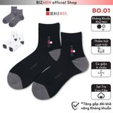 Tất Nam Cổ Trung Công Sở Sợi Bamboo (sợi Tre) Tự Nhiên Kháng Khuẩn Khử Mùi Bizmen - BO.01