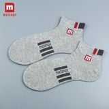 Tất Nam Thể Thao, Cổ Ngắn, Kháng Khuẩn - Khử Mùi Melange MC.01.12