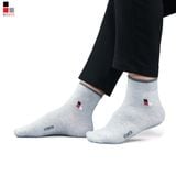 Tất Nam Công Sở Cotton Cổ Trung Kháng Khuẩn Khử Mùi Bizmen - CO.04