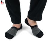 Tất nam công sở Bizmen cotton cổ thuyền có silicol chống trượt kháng khuẩn khử mùi - BSC.007