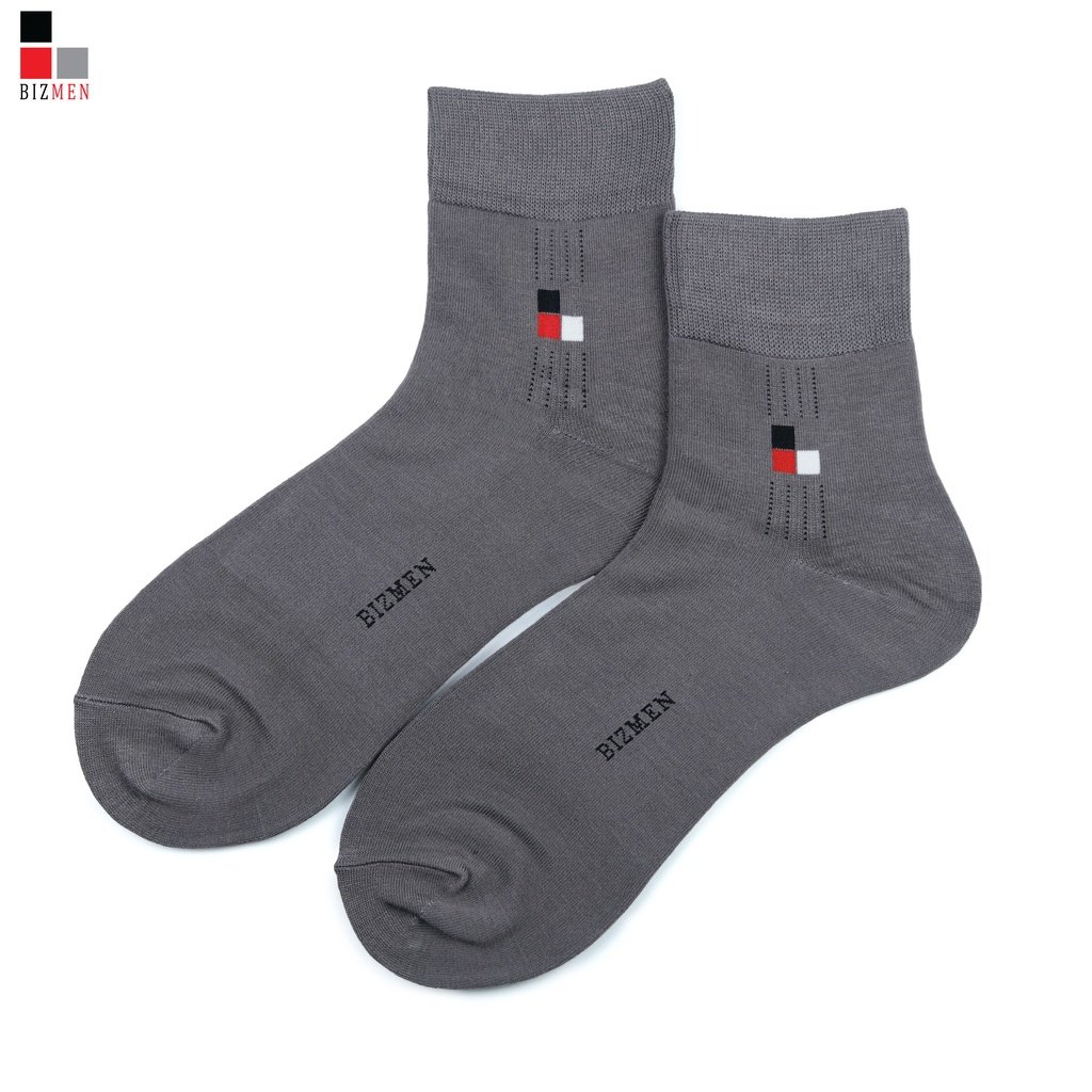 Tất Nam Công Sở Cotton Cổ Cao Kháng Khuẩn Khử Mùi Bizmen - BSC.018