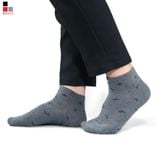 Tất Nam Công Sở Sợi Tre (Bamboo) Cổ Ngắn Kháng Khuẩn-Khử Mùi Bizmen - BSC.025