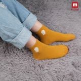 Tất, Vớ Nữ Hoạ Tiết Hoa Cúc Nhiều Màu Melange