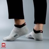 Tất Nam Thoáng Khí Cổ Ngắn Melange - ME.01.01