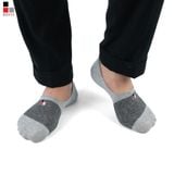 Tất nam công sở Bizmen cotton cổ thuyền có silicol chống trượt kháng khuẩn khử mùi - BSC.007