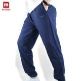 Quần Dài Nỉ Vải Da Cá Form Suông Trẻ Trung Melange