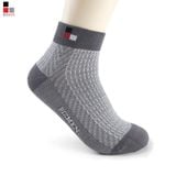 Hộp 3 Đôi Tất Nam Công Sở Cotton Cổ Trung Kháng Khuẩn Khử Mùi Bizmen - JK.01