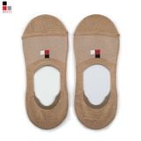 Tất nam cotton giày lười cổ thuyền có silicol chống trượt kháng khuẩn khử mùi Bizmen - CO.08