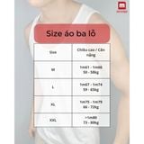Áo ba lỗ, Tank Top, 100% Cotton thoáng mát (Đen, Trắng) Melange Made In Vietnam MC.41.002