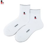 Tất Nam Công Sở Cotton Cổ Trung Kháng Khuẩn Khử Mùi Bizmen - CO.04