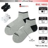 Tất Nam Thể Thao Xù Siêu Dày Cổ Ngắn Cotton Công Nghệ Nano Bạc Kháng Khuẩn Khử Mùi Bizmen – BSC16.02
