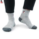 Tất, Vớ Nam Thể Thao Xù, Siêu Dày Cổ Trung Cotton, Kháng Khuẩn Khử Mùi Bizmen - CST.02