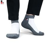Tất nam xù siêu dày thể thao cổ trung cotton kháng khuẩn khử mùi Bizmen – CST.03