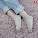 Tất, Vớ Nữ Cổ Cao Hình Trái Tim Melange - MC.01.15