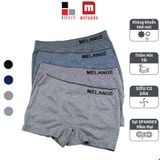 COMBO 4 Quần Boxer Nam Thể Thao Melange Siêu Co Giãn, Thoáng Mát, Mềm Mại - MA.22.12