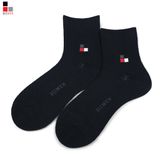 Tất Nam Công Sở Cotton Cổ Trung Kháng Khuẩn Khử Mùi Bizmen - CO.03
