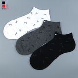 Tất Nam Công Sở Sợi Tre (Bamboo) Cổ Ngắn Kháng Khuẩn-Khử Mùi Bizmen - BSC.025