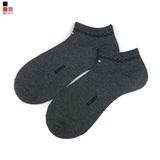 Tất, Vớ Nam Cổ Trung Sợi Compact Cotton Cao Cấp Kháng Khuẩn-Khử Mùi Bizmen - BSC.027