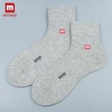 Tất Nam Công Sở Cổ Cao, Trơn Kháng Khuẩn - Khử Mùi Melange - MC.01.01