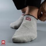 Tất Nam Trơn, Cổ Ngắn, Kháng Khuẩn - Khử Mùi Melange - MC.01.15