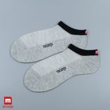 Tất Nam Thoáng Khí Cổ Ngắn Melange - ME.01.01