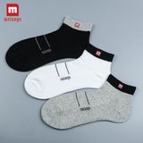 Tất Nam Cổ Trung Công Sở Kháng Khuẩn, Thoáng Mát, Chông Hôi Chân Melange - MC.01.16