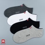 Tất Nam Trơn, Cổ Ngắn, Kháng Khuẩn - Khử Mùi Melange - MC.01.15