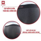 Combo 3 Quần Lót, Quần Sịp Boxer Nam Melange Chất Liệu Bamboo Kháng Khuẩn, Khử Mùi, Mềm Mại, Thoáng Mát - MB.22.08