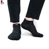 Tất Nam Công Sở Sợi Tre (Bamboo) Cổ Ngắn Kháng Khuẩn-Khử Mùi Bizmen - BSC.025
