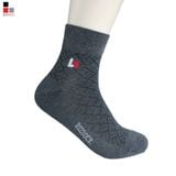 Tất Vớ Nam Cotton Cổ Trung Bizsock Kháng Khuẩn Khư Mùi BZS.004