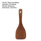 Muỗng gỗ tre BAMBOO HOME thìa xào nấu chống dính chịu nhiệt tiện lợi nhiều kích thước sản dùng trong nhà bếp nhà hàng