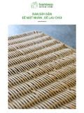 Khay nhựa giả mây BAMBOOO ECO khay đựng hoa quả bánh kẹo decor chụp ảnh cổ điển