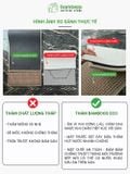 Thảm bếp 2024 sợi dệt thấm nước nhanh BAMBOOO ECO thảm trải sàn nhà bếp chống trơn trượt bằng cao su