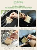 Chổi Quét Bụi Ô Tô Mini BAMBOOO ECO Nhỏ Gọn Mềm Mại
