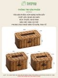 Hộp Giấy Ăn Mây Nhựa BAMBOOO ECO Đem Đến Sự Tiện Nghi Và Thẩm Mỹ Cho Không Gian Bếp
