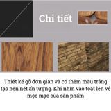 Khay gỗ cao cấp tối màu nhiều kích thước BAMBOO HOME đựng đồ ăn trà bánh kẹo trong gia đình nhà hàng khách sạn