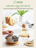 Miếng lót nồi gỗ tre BAMBOOO ECO cách nhiệt chống trầy mặt bàn